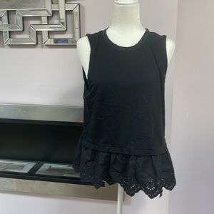 ♡J crew peplum top size L